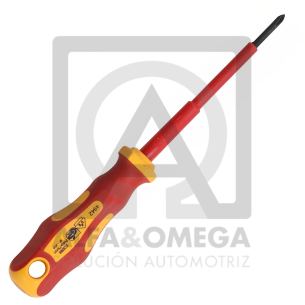 BGS 4942 Destornillador VDE cruz PH0 Longitud de cuchilla 75 mm