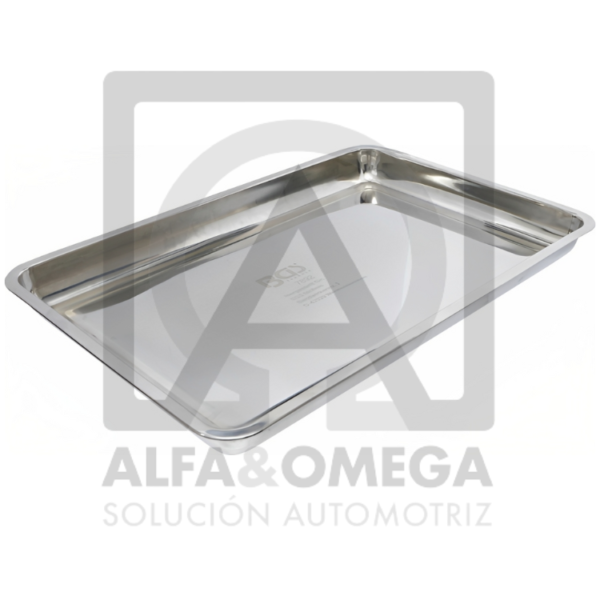 BGS 7892 Recogedor de aceite acero inoxidable 600 x 400 mm 9 l