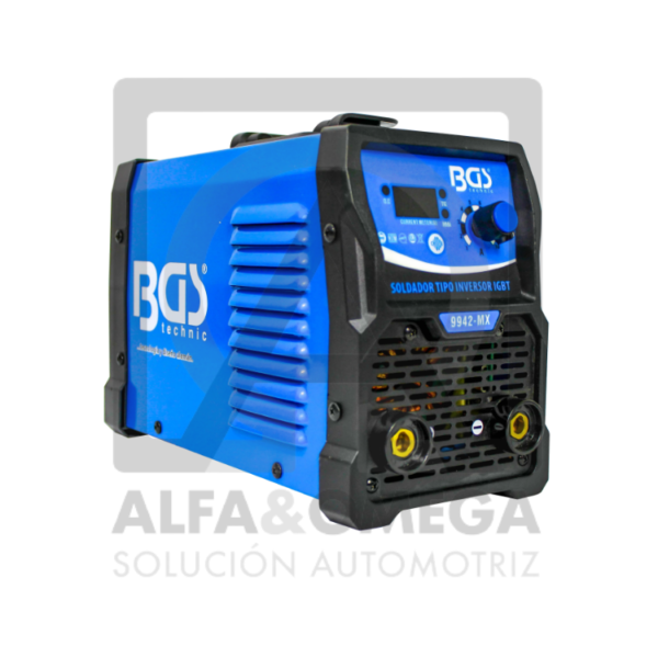 BGS 9942-MX SOLDADORA INVERSORA FUNCION LIFT TIG BIVOLTAJE 110 - 220 V 180 A