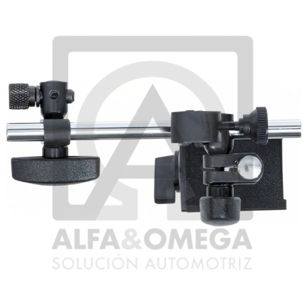 Medidor De Caída De Rueda Magnético Y Ajustable Para Coches - Herramienta Especial De Alineación, Aluminio Negro