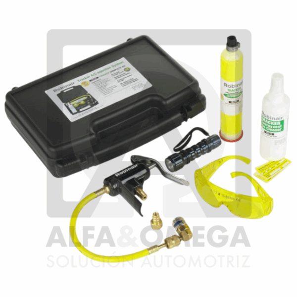 KIT DETECCIÓN FUGAS UV ROBINAIR